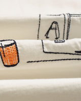 Milton - Off White Organic Cotton London Graphic T-Shirt