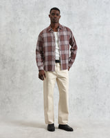 Jaunt - Brown Check Linen Shirt
