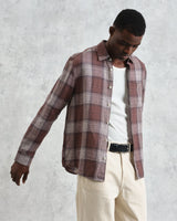 Jaunt - Brown Check Linen Shirt