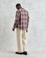 Jaunt - Brown Check Linen Shirt