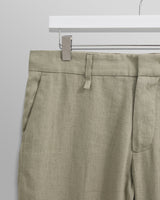 Alp Trousers Pale Green Linen