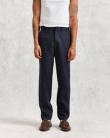 Alp Trousers Midnight Linen