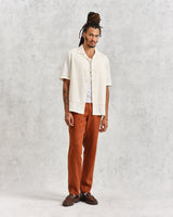 Alp Trousers Rust Linen