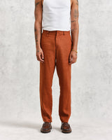 Alp Trousers Rust Linen