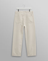 Loose Fit Jeans Ecru Denim