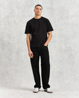 Felix - Black Loose Fit Denim Jeans