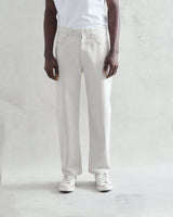 Loose Fit Jeans Ecru Denim