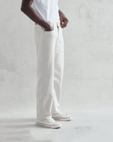 Loose Fit Jeans Ecru Denim