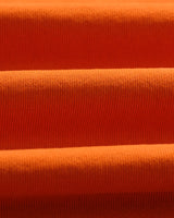 Sidney - Washed Orange Loopback Cotton Sweatshirt