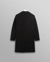 Sasso Coat Black Wool