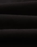 Trinity - Black Cotton Tencel Shorts