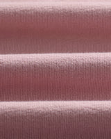 wax london men's Atwood - Dusty Pink Textured Organic Cotton Polo Shirt