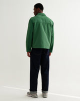 wax london men's Barton - Green Organic Cotton Ripstop Jacket