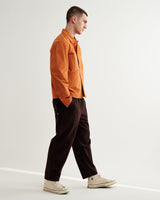 wax london men's Barton - Orange Organic Cotton Ripstop Jacket