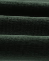 wax london men's Dean - Dark Green Textured Organic Cotton T-Shirt