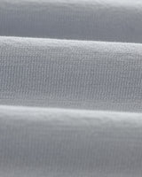 wax london men's Dean - Pale Blue Textured Organic Cotton T-Shirt