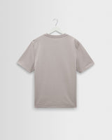 wax london men's Dean - Washed Clay Compact Cotton Pocket T-Shirt