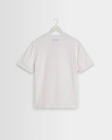 wax london men's Hill - Off White Slub Organic Cotton Henley T-Shirt