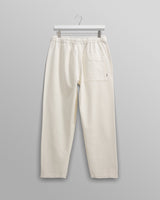 wax london Kurt - Off White Heavyweight Organic Cotton Trousers