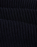 wax london men's Lisford - Navy Stitch Zip Cardigan