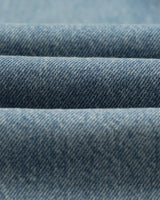 wax london men's Russell - Vintage Blue Straight Fit Denim Jeans