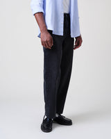 wax london men's Russell - Washed Black Straight Fit Denim Jeans