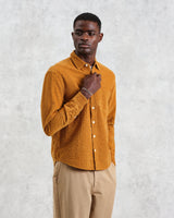 wax london Shelly - Mustard Seersucker Corduroy Shirt