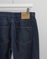 wax london men's Soho - Dark Rinse Wash Slim Fit Denim Jeans