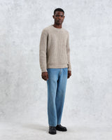 wax london Wilde - Natural Fleck Crew Neck
