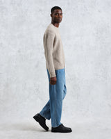 wax london Wilde - Natural Fleck Crew Neck