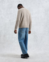 wax london Wilde - Natural Fleck Crew Neck