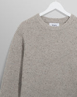 wax london Wilde - Natural Fleck Crew Neck