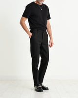 Alp Trousers Black Linen