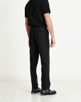 Alp Trousers Black Linen