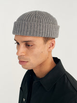 Beanie Knit Hat Grey