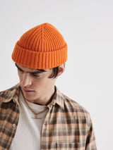 Beanie Knit Hat Orange