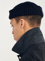 Beanie Knit Hat Navy