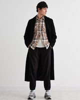 Condo Coat Black Melton Wool