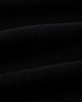 Condo Coat Black Melton Wool