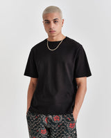Dean T Shirt Black With Tonal W