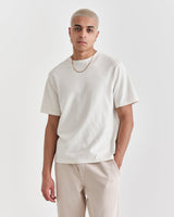 Dean T Shirt Textured Ecru