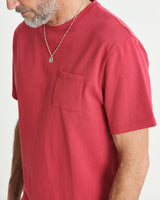 Dean Pocket T Shirt Red