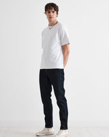 Dean T Shirt White With Tonal W