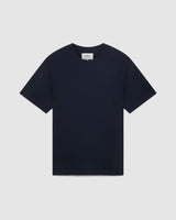 Dean T Shirt Textured Navy