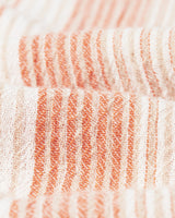 Didcot Shirt Orange Crinkle Stripe