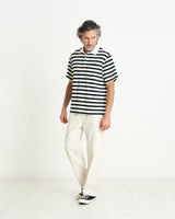 Doon Rugby Shirt Navy Stripe