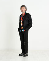 Alp Trousers Black Linen