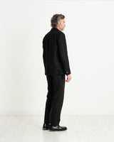 Fintry Blazer Black Linen