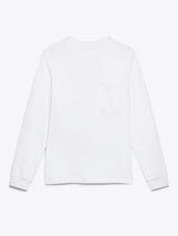 Hayden Long Sleeve Pocket T Shirt White