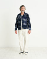 Iggy Jacket Navy Ikat